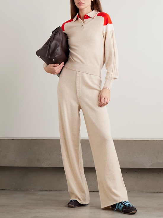 Guest In Residence Pants - Guest In Residence Everywhere cashmere pants in sandstone NWT